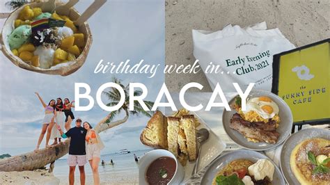 MY BIRTHDAY CELEBRATION IN BORACAY .
